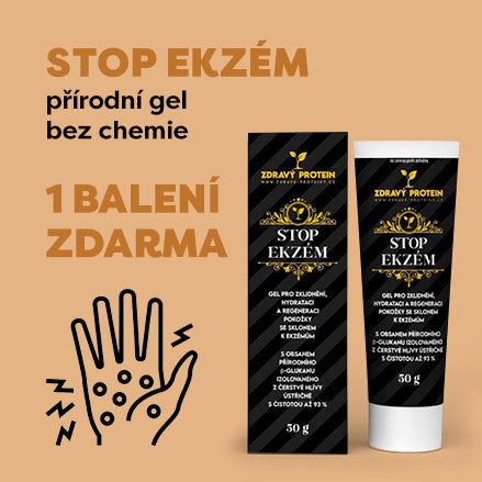 1+1 INGYENES: Prémium STOP ECZEMA gél gyógyító béta-glükánokkal a bőr gyógyulásáért