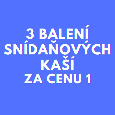 3 óriási csomag magas fehérjetartalmú reggeli 1 áráért