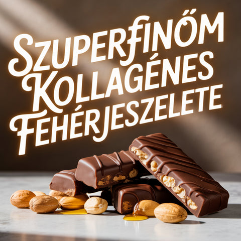 Szuperfinom kollagénes fehérjeszeletek