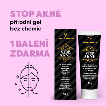 1+1 INGYENES: Prémium STOP ACNE gél problémás és kipirosodott bőrre